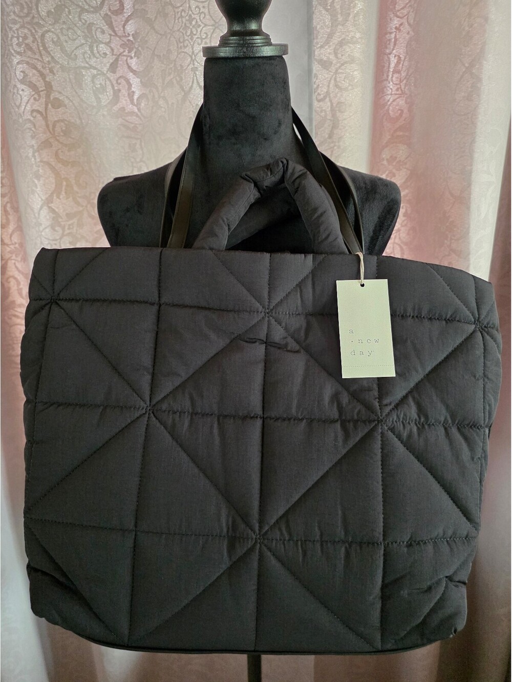 Kate Tote Handbag - a New Day in Black